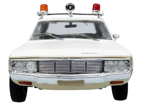 1972 AMC Matador Police Car "Phoenix Police Department" White and Beige 1/43 Diecast Model by Iconic Replicas #4