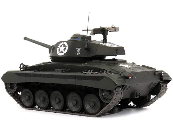 M24 "Chaffee" Tank #3 "U.S.A. 1st Armored Division Italy April 1945" 1/43 Diecast Model by AFVs of WWII #2