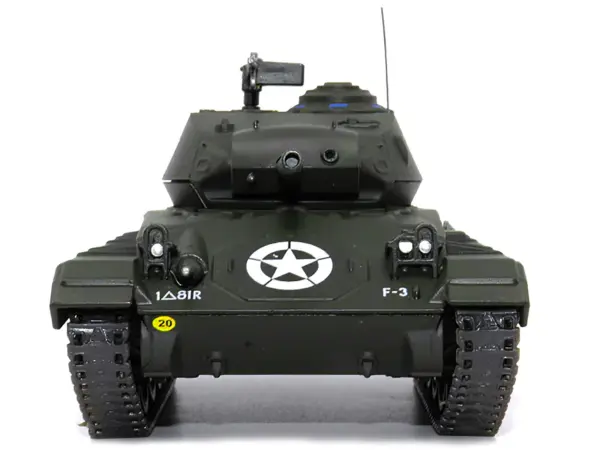 M24 "Chaffee" Tank #3 "U.S.A. 1st Armored Division Italy April 1945" 1/43 Diecast Model by AFVs of WWII #3