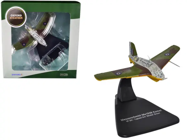 Messerschmitt Me 163B Komet Rocket Plane VF 241 Captain Eric 'Winkle' Brown "Oxford Aviation" Series 1/72 Diecast Model Airplane by Oxford Diecast #1