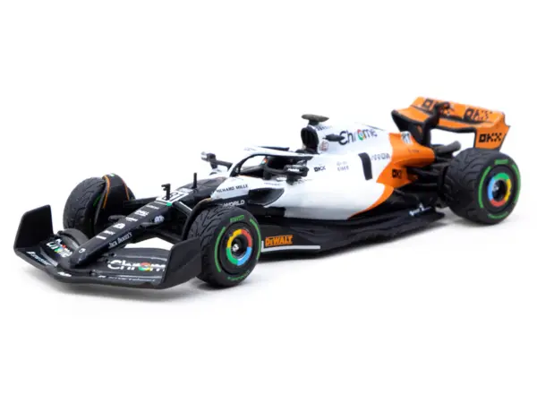 McLaren MCL60 #81 Oscar Piastri Formula One F1 "Monaco GP" (2023) "Global64" Series 1/64 Diecast Model by Tarmac Works #2