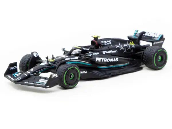 Mercedes-AMG F1 W14 E Performance #44 Lewis Hamilton Formula One F1 "Monaco GP" (2023) "Global64" Series 1/64 Diecast Model by Tarmac Works #2