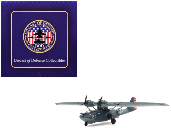 Consolidated PBY-5A Catalina Aircraft "United States Navy" 1/144 Diecast Model by Diecast of Defense #1