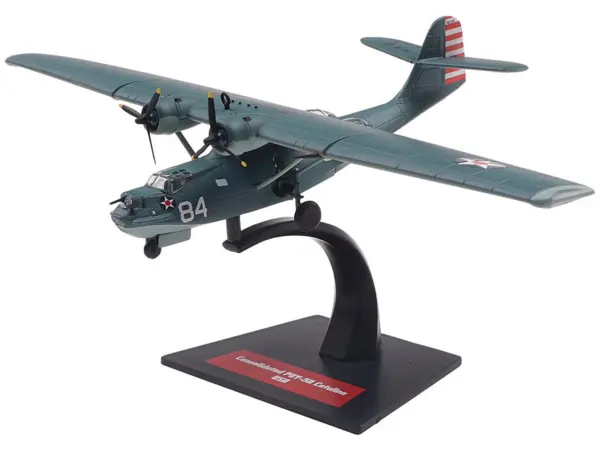 Consolidated PBY-5A Catalina Aircraft "United States Navy" 1/144 Diecast Model by Diecast of Defense #4
