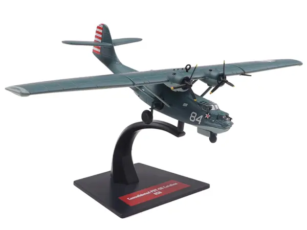 Consolidated PBY-5A Catalina Aircraft "United States Navy" 1/144 Diecast Model by Diecast of Defense #5