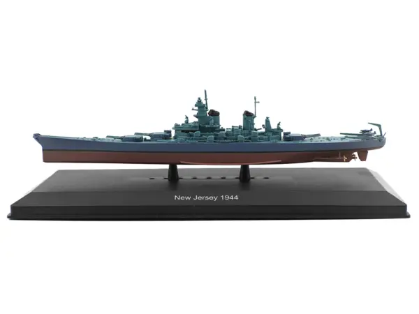 USS New Jersey (BB-62) Battleship (1944) 1/1100 Diecast Model by Diecast of Defense #2