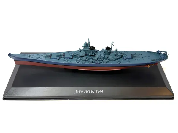 USS New Jersey (BB-62) Battleship (1944) 1/1100 Diecast Model by Diecast of Defense #3