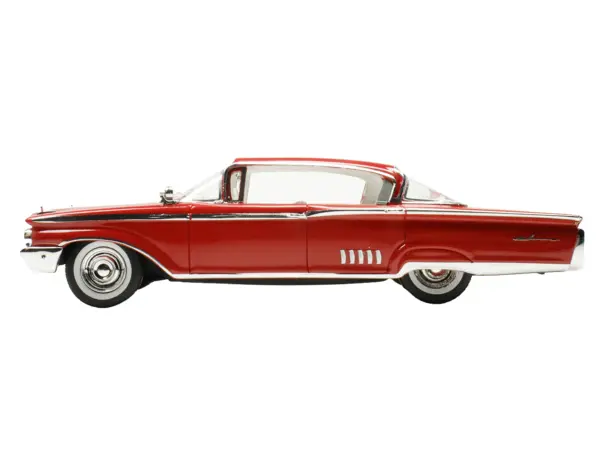 1960 Mercury Park Lane 4 Door Sedan Signal Red with White Interior Limited Edition to 200 pieces Worldwide 1/43 Model Car by Goldvarg Collection #3