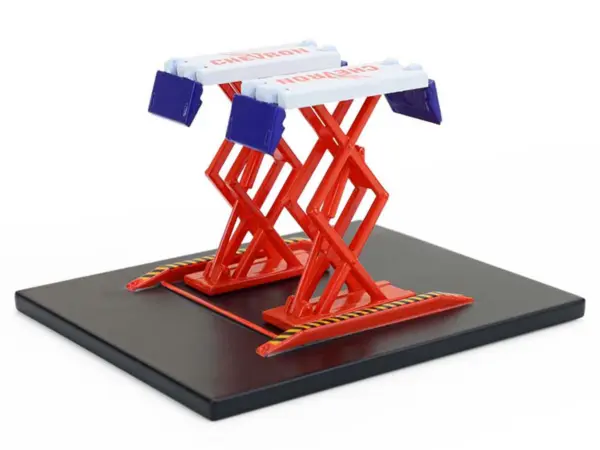 Automotive "Double Scissor Lifts" Series #2 Set of 3 pieces 1/64 Diecast Models by Greenlight #5