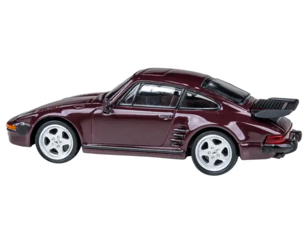 1986 RUF BTR Slantnose Ruby Red Metallic 1/64 Diecast Model Car by Paragon Models #2