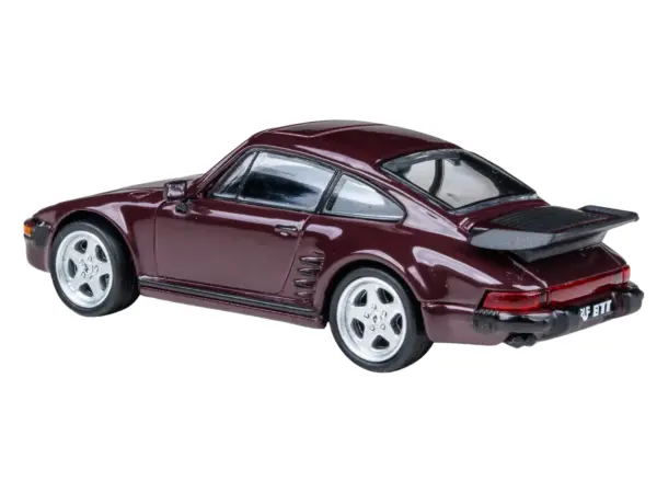 1986 RUF BTR Slantnose Ruby Red Metallic 1/64 Diecast Model Car by Paragon Models #3