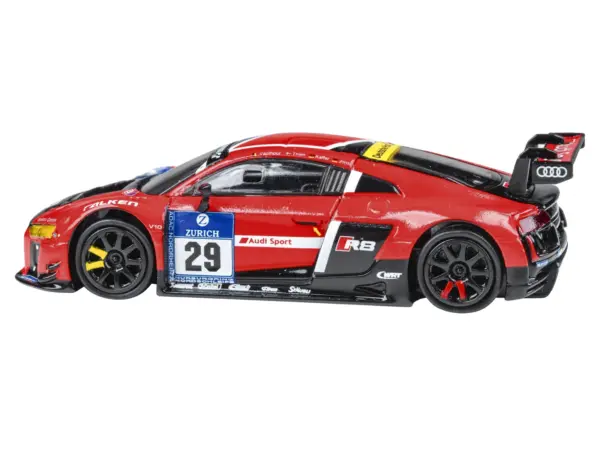 Audi R8 LMS #29 Nicki Thiim - Christer Jons - Pierre Kaffer "Audi Sport Team WRT" "24 Hours of Nurburgring" (2015) 1/64 Diecast Model Car by Paragon Models #2