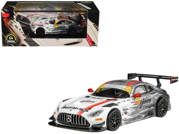 Mercedes-AMG GT3 #130 Maro Engel "GruppeM Racing" Winner "Macau GT Cup - FIA GT World Cup" (2024) 1/64 Diecast Model Car by Paragon Models #1