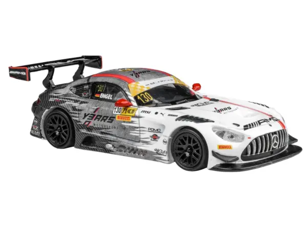 Mercedes-AMG GT3 #130 Maro Engel "GruppeM Racing" Winner "Macau GT Cup - FIA GT World Cup" (2024) 1/64 Diecast Model Car by Paragon Models #2