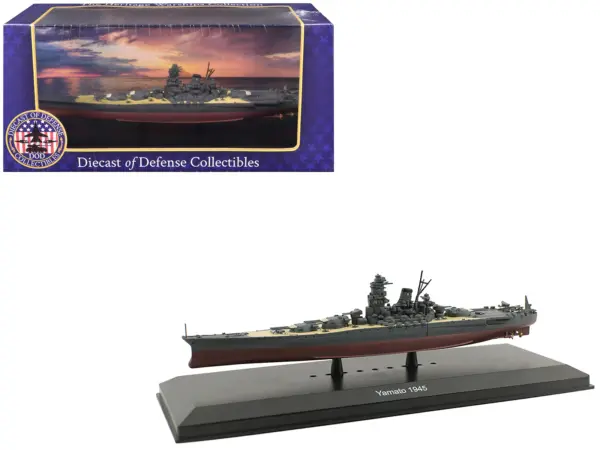 Yamato Battleship "Imperial Japanese Navy" (1945) 1/1100 Diecast Model by Diecast of Defense #1