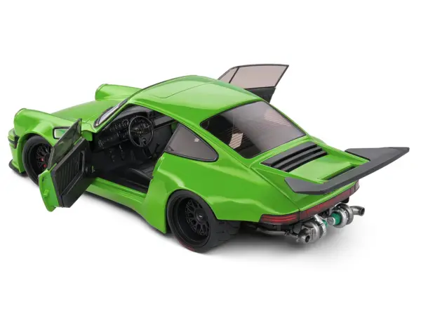 2022 Porsche 911 KS-R Green Metallic 1/18 Diecast Model Car by Solido #2