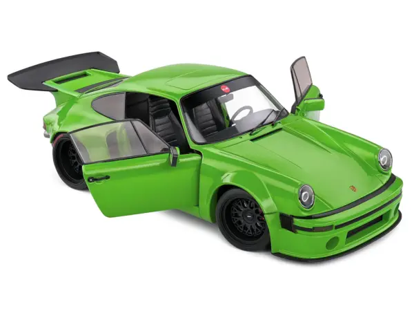 2022 Porsche 911 KS-R Green Metallic 1/18 Diecast Model Car by Solido #4