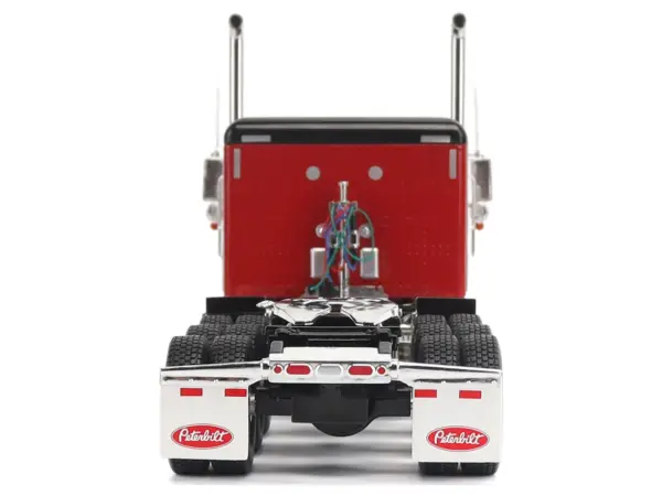 Peterbilt 589 Tridem-Axle Legendary Package Truck Tractor with 58" Sleeper Legendary Red "Transport Series" 1/32 Diecast Model by Diecast Masters #5