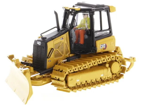 CAT Caterpillar D3 Track Type Dozer with Operator "High Line" Series 1/50 Diecast Model by Diecast Masters #2