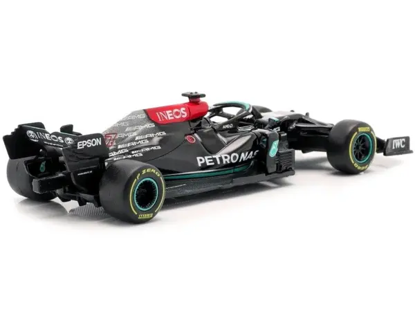 Mercedes-AMG F1 W12 E Performance #77 Valterri Bottas F1 Formula One (2021) 1/43 Diecast Model Car by Bburago #3