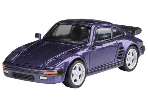 1986 RUF BTR Slantnose Prussian Blue Metallic 1/64 Diecast Model Car by Paragon Models #3