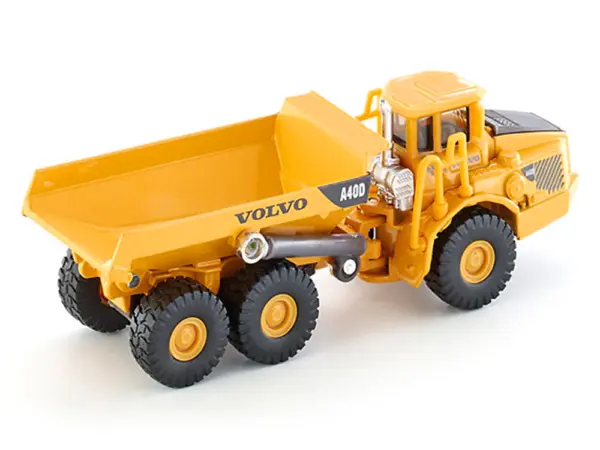 Volvo A40D Dump Truck Yellow 1/87 (HO) Diecast Model by Siku #3