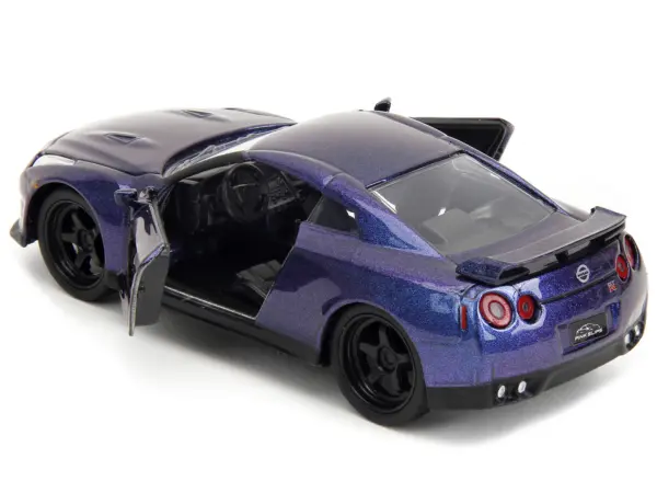 2009 Nissan GT-R (R35) Purple Metallic "Pink Slips" Series 1/32 Diecast Model Car by Jada #4