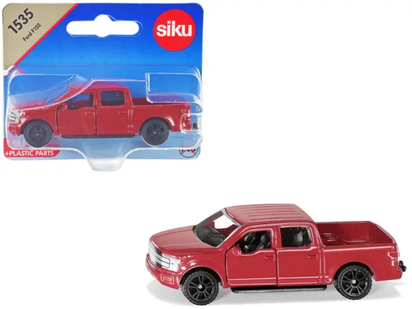 Ford F-150 Pickup Truck Red Diecast Model Car by Siku #1