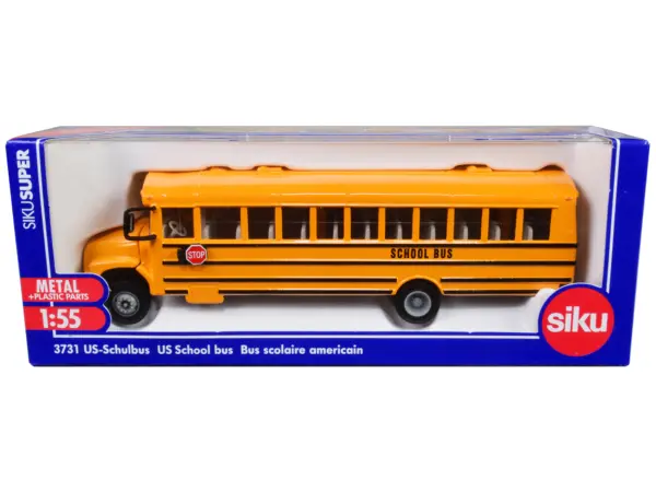 United States School Bus Yellow 1/55 Diecast Model by Siku #1