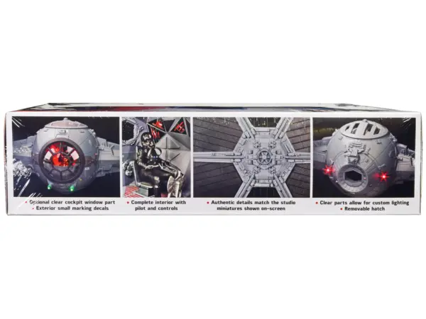 Skill 2 Model Kit Tie Fighter "Star Wars: Episode IV – A New Hope" (1977) Movie 1/32 Scale Model by AMT #2