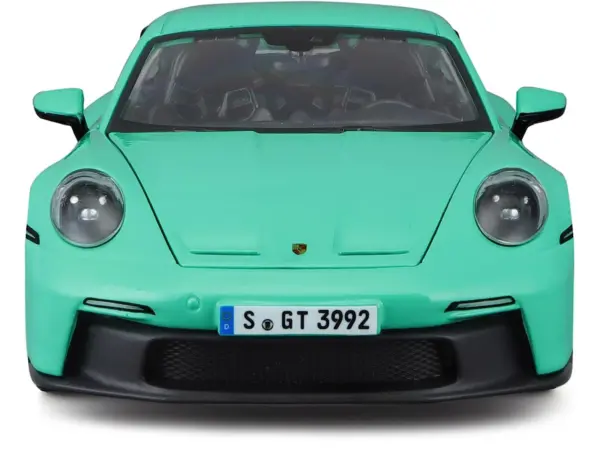 Porsche 911 GT3 Light Green 1/24 Diecast Model Car by Bburago #4