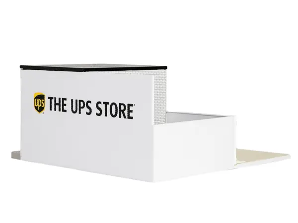 The UPS Store Diorama "Mechanic's Corner" for 1/64 Scale Models by Greenlight #3