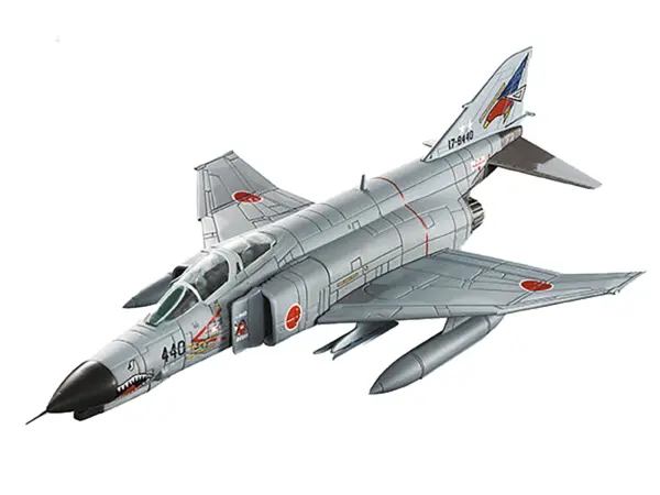Mitsubishi F-4EJ Kai Super Phantom II Fighter Aircraft "302nd Squadron 83rd Air Wing Tactical Air Meet" (2001) Japan Air Self-Defense Force 1/100 Diecast Model by Hachette Collections #3