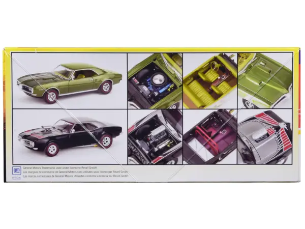 Level 4 Model Kit 1968 Pontiac Firebird 400 2-in-1 Kit 1/25 Scale Model by Revell #3