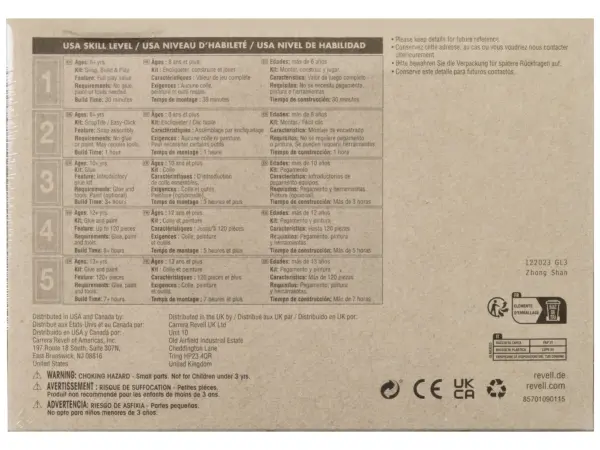 Level 4 Model Kit 1969 Pontiac GTO 2-in-1 Kit 1/24 Scale Model by Revell #5