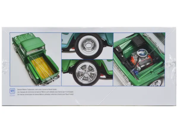 Level 4 Model Kit 1965 Chevrolet Stepside Pickup Truck 2-in-1 Kit 1/25 Scale Model by Revell #2