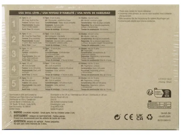 Level 4 Model Kit 1965 Chevrolet Stepside Pickup Truck 2-in-1 Kit 1/25 Scale Model by Revell #4