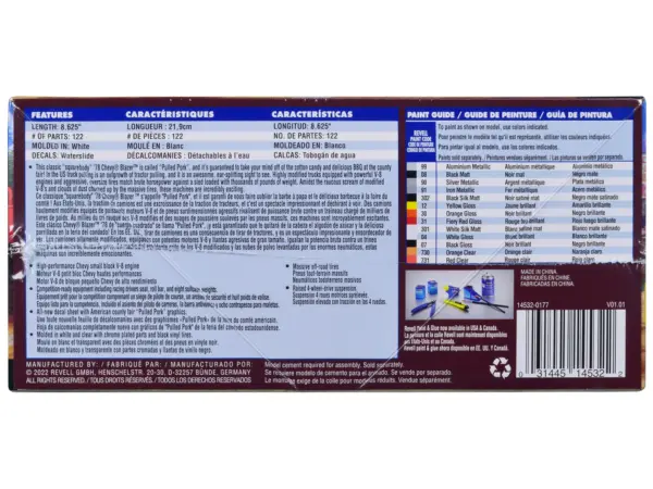 Level 4 Model Kit 1978 Chevrolet Blazer Pickup Truck "Pulled Pork Pulldozer" 1/24 Scale Model by Revell #5