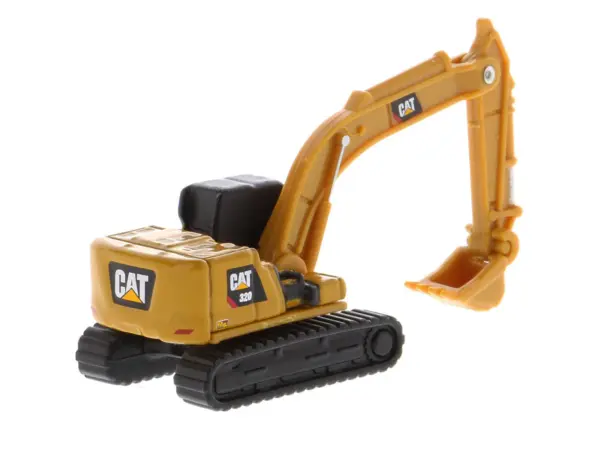 CAT Caterpillar 320 Hydraulic Excavator Yellow "Micro-Constructor" Series Diecast Model by Diecast Masters #5