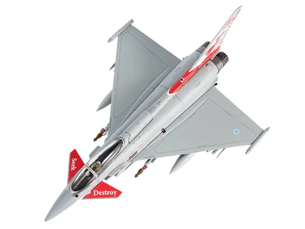 Eurofighter Typhoon FGR4 EF-2000 Aircraft "No.41(R) Squadron 100th Anniversary" (2016) British Royal Air Force 1/72 Diecast Model by JC Wings #3