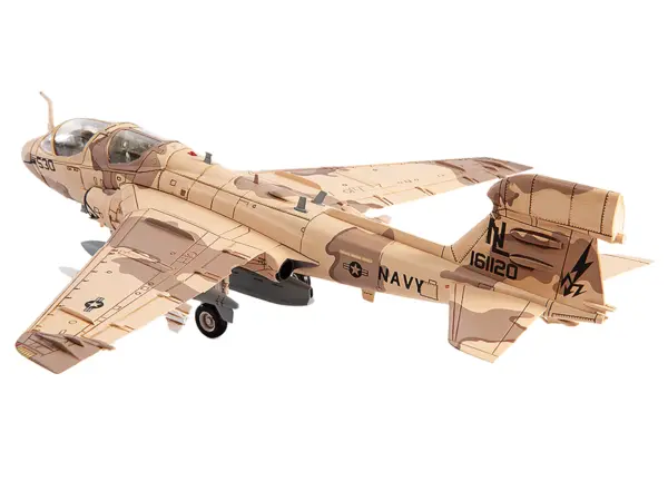 Grumman EA-6B Prowler Attack Aircraft "VAQ-133 Wizards Afghanistan" (2007) United States Navy 1/72 Diecast Model by JC Wings #3