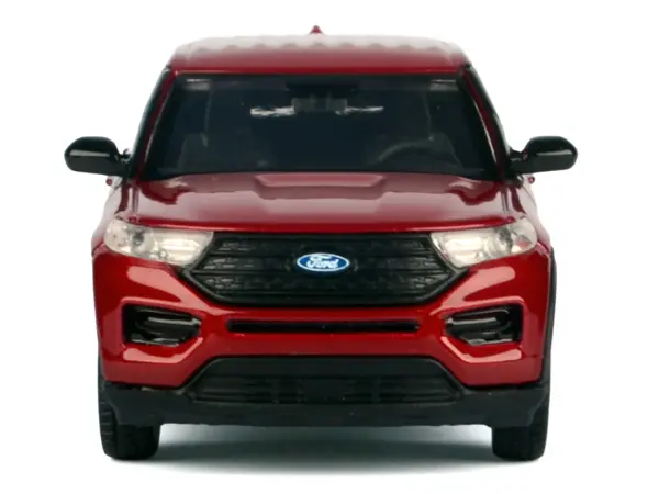 2023 Ford Explorer Red Metallic "Timeless Legends" Series 1/43 Diecast Model Car by Motormax #2