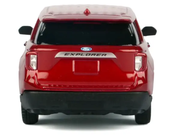 2023 Ford Explorer Red Metallic "Timeless Legends" Series 1/43 Diecast Model Car by Motormax #3