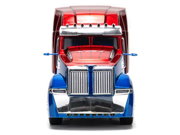 Western Star 57X Truck Tractor "Spider-Man" Blue and Red Metallic "Hollywood Rides" Series 1/24 Diecast Model by Jada #5