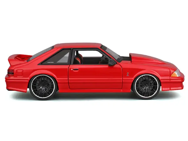 1993 Ford Mustang SVT Cobra Red "Classic Muscle" "Maisto Design" Series 1/24 Diecast Model Car by Maisto #3