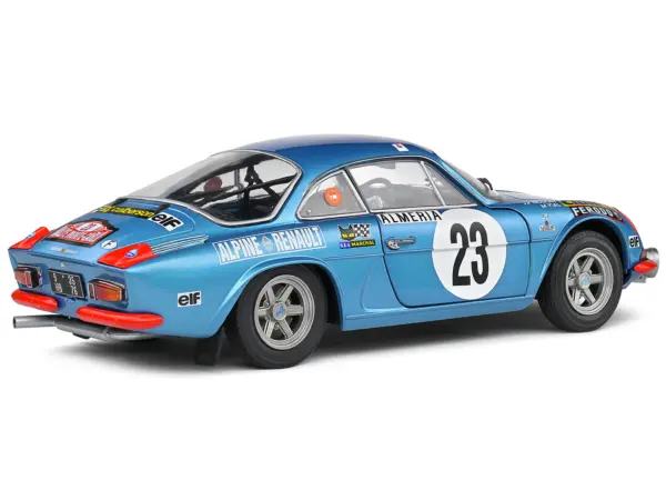 Alpine A110 1600S #23 Jean-Pierre Nicolas - Michel Vial "Rallye Monte-Carlo" (1972) "Competition" Series 1/18 Diecast Model Car by Solido #4