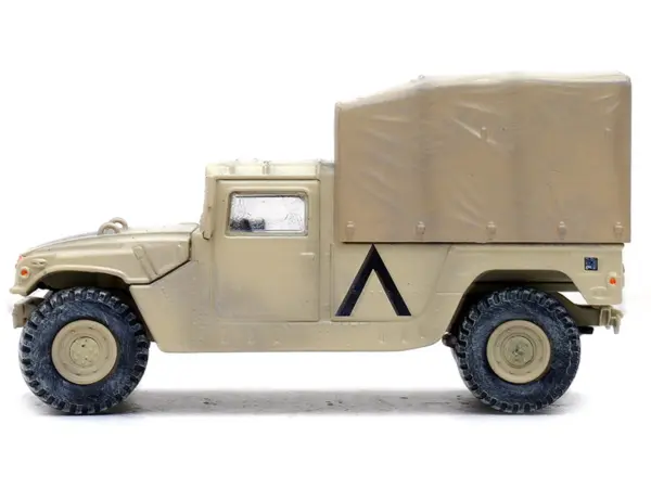 M998 HMMWV "1st Battalion 37th Armored Regiment 3rd Combat Brigade 1st Armored Division Gulf War Iraq" (1991) United States Army "Military Miniature" Series 1/64 Diecast Model by Panzerkampf #2