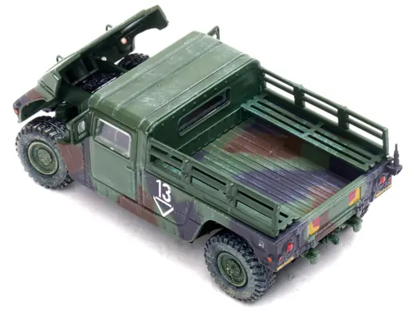 M998 HMMWV "2nd Battalion 3rd Field Artillery Regiment 1st Armored Division Stationed in Germany" (1999) United States Army "Military Miniature" Series 1/64 Diecast Model by Panzerkampf #2