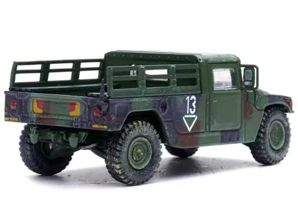 M998 HMMWV "2nd Battalion 3rd Field Artillery Regiment 1st Armored Division Stationed in Germany" (1999) United States Army "Military Miniature" Series 1/64 Diecast Model by Panzerkampf #4