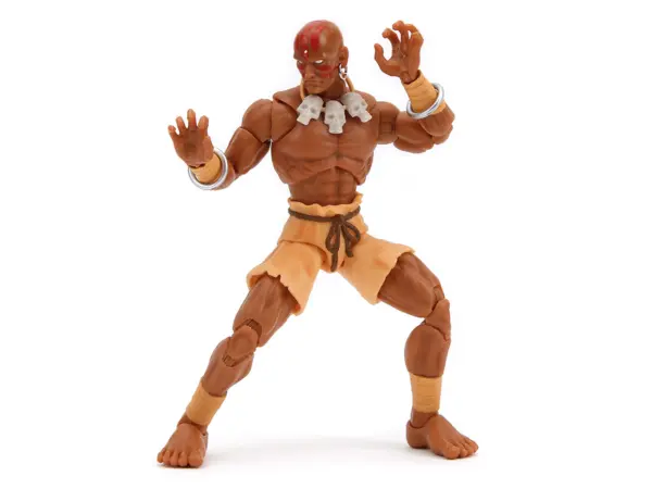 Dhalsim 6" Moveable Figure with Alternate Head and Limbs "Ultra Street Fighter II: The Final Challengers" (2017) Video Game Model by Jada #3